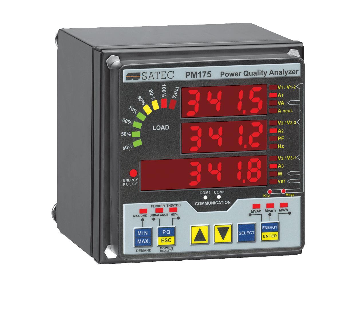 PM175 Power Quality Analyser Compact, MultiFunction,