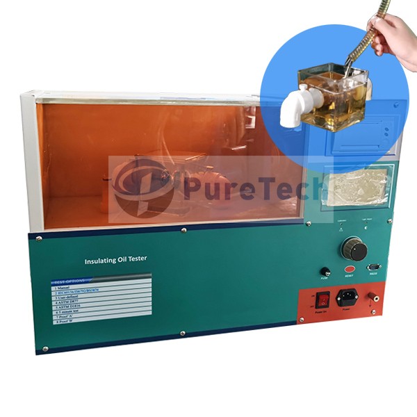 PureTech HYYJ 502 Oil Tester Insulating Oil Dielectric 