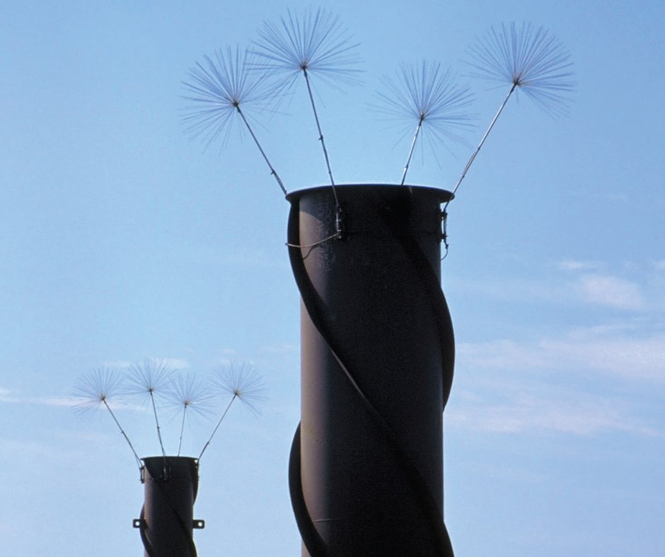 LEC Lightning Prevention & Lightning Safety Spline Ball Ionizer