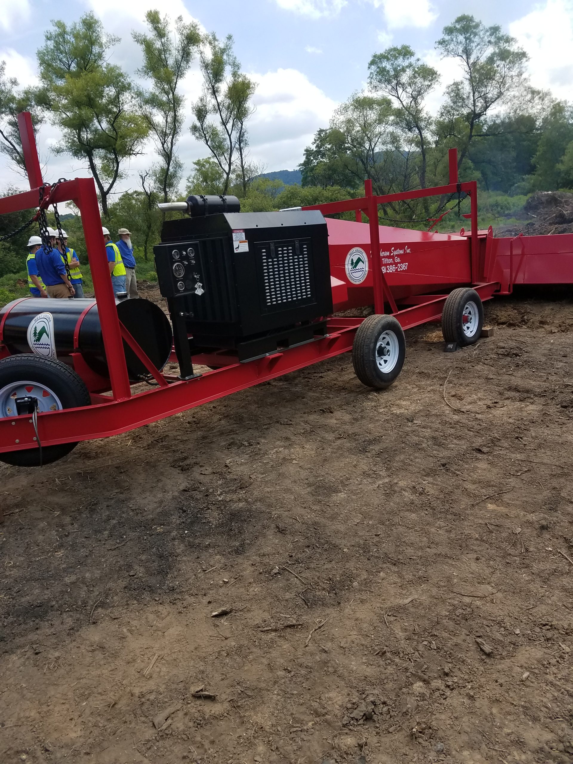 Mcpherson M25G And M30G Air Curtain Burners By Mcpherson Systems Inc.