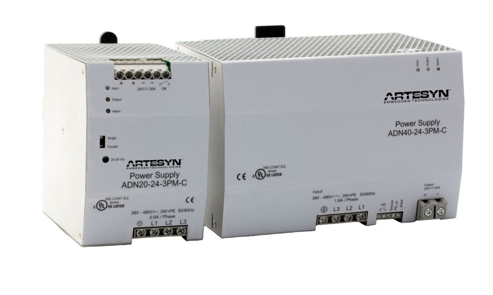 Advanced Energy Artesyn - ADN-C 3-Phase Series Din Rail Mounting Three ...