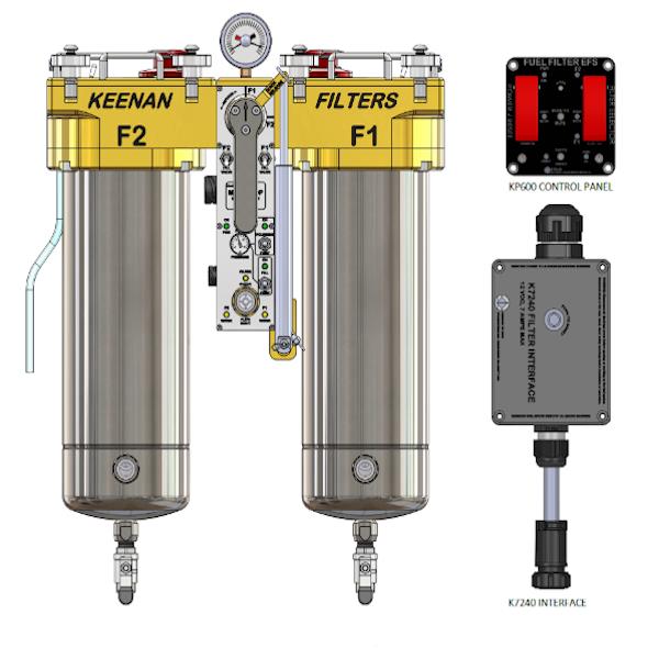 Keenan MK1500DPEFS Products Dual Filter Fuel System By