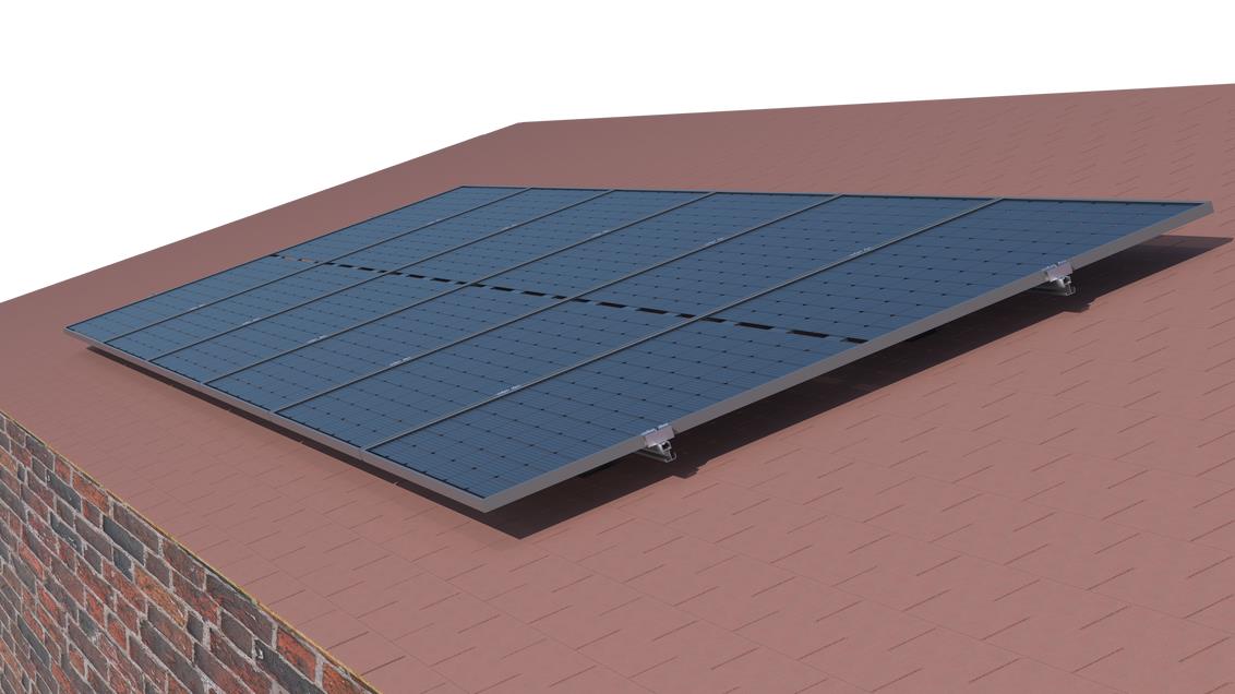 Suntilt Asphalt - Pitched Roof - Tilted Roof PV Racking ...
