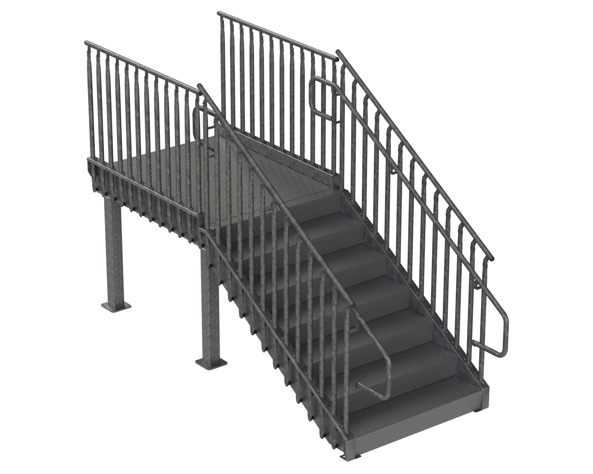 Lapeyre IBC Loading Dock Stairs Commercial Loading Dock