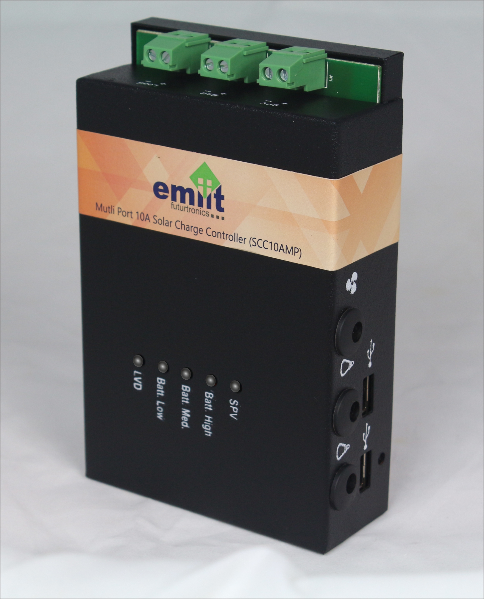 Emiit SCC10AMP Solar Charge Controllers PWM Solar