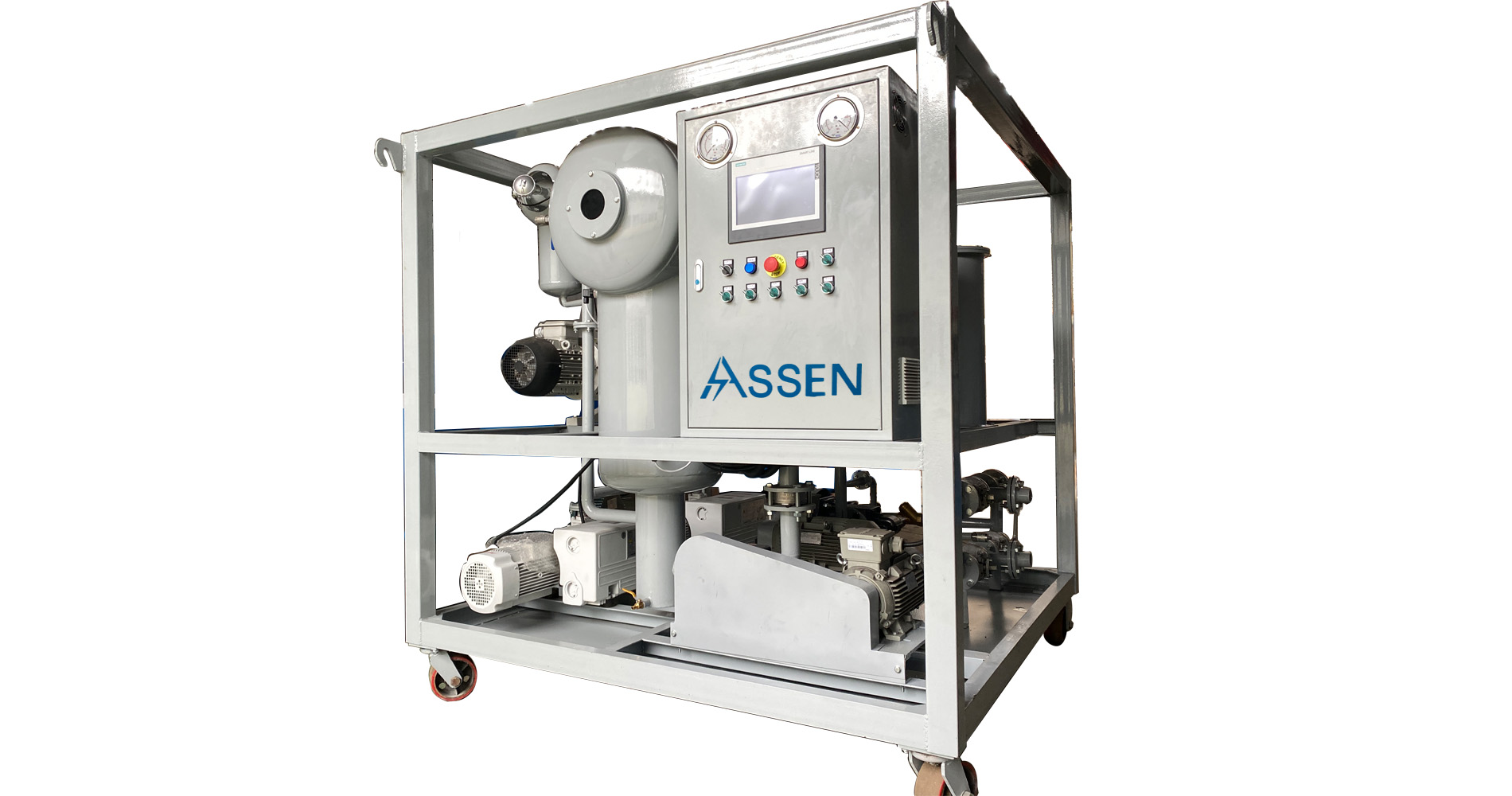 ASSEN 6000 L/Hr DVTP Series Portable Transformer Oil Filtration System