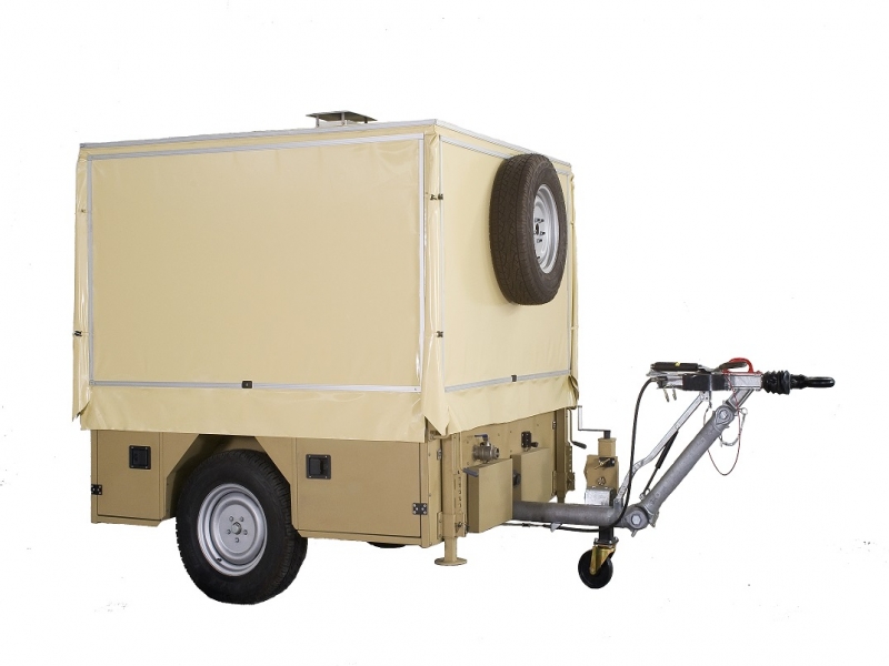 TEC MKT 300LS Defence Products Mobile Kitchen Trailer by
